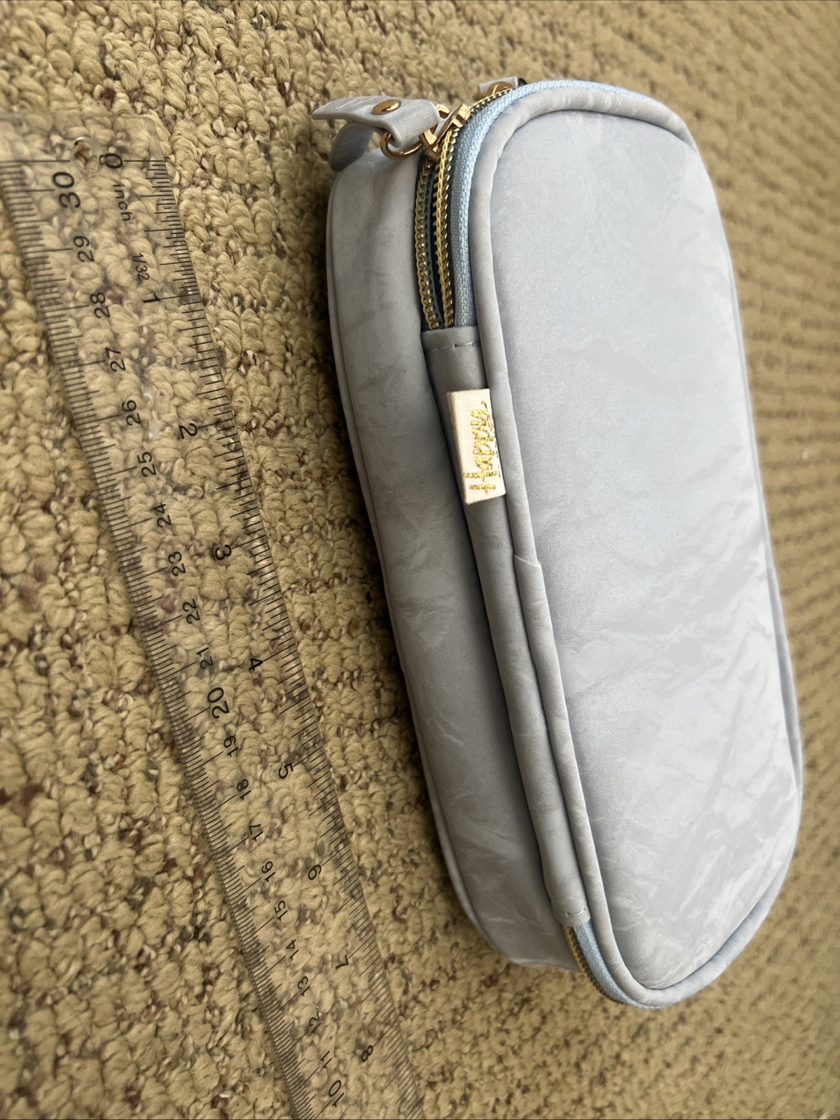 Happy Planner Cornflower Textured Fabric Pen And Pencil Zip Pouch