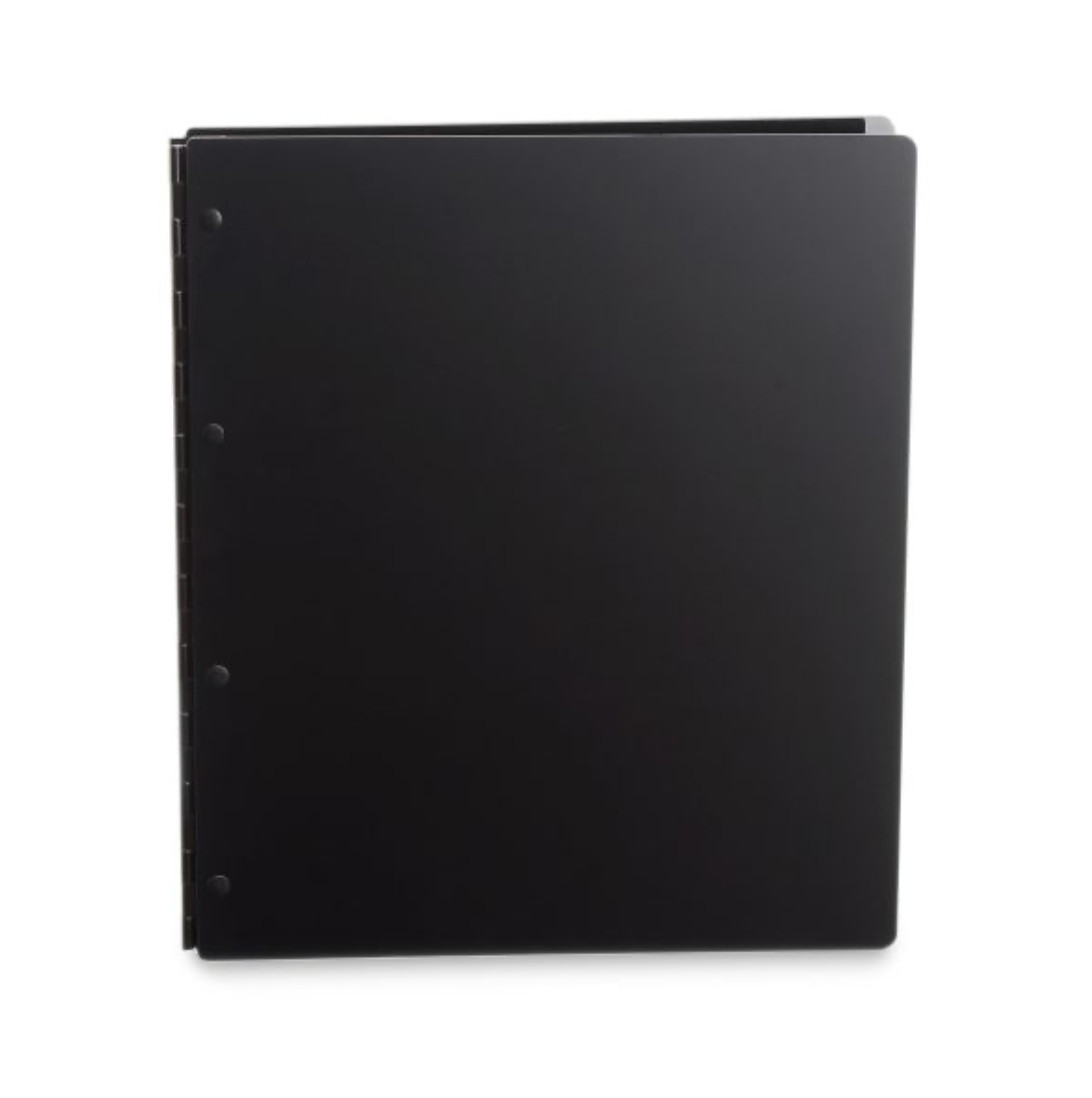 Pina Zangaro Screwpost Binder Vista Onyx (Black) 13 x 19 With Sheets