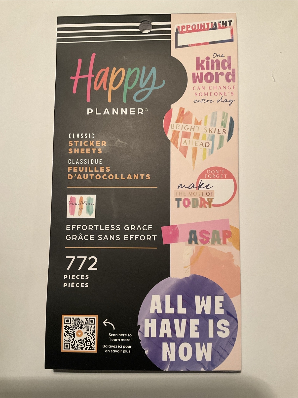NEW! Happy Planner EFFORTLESS GRACE Planner Stickers 772 Pcs FAST FREE shipping!