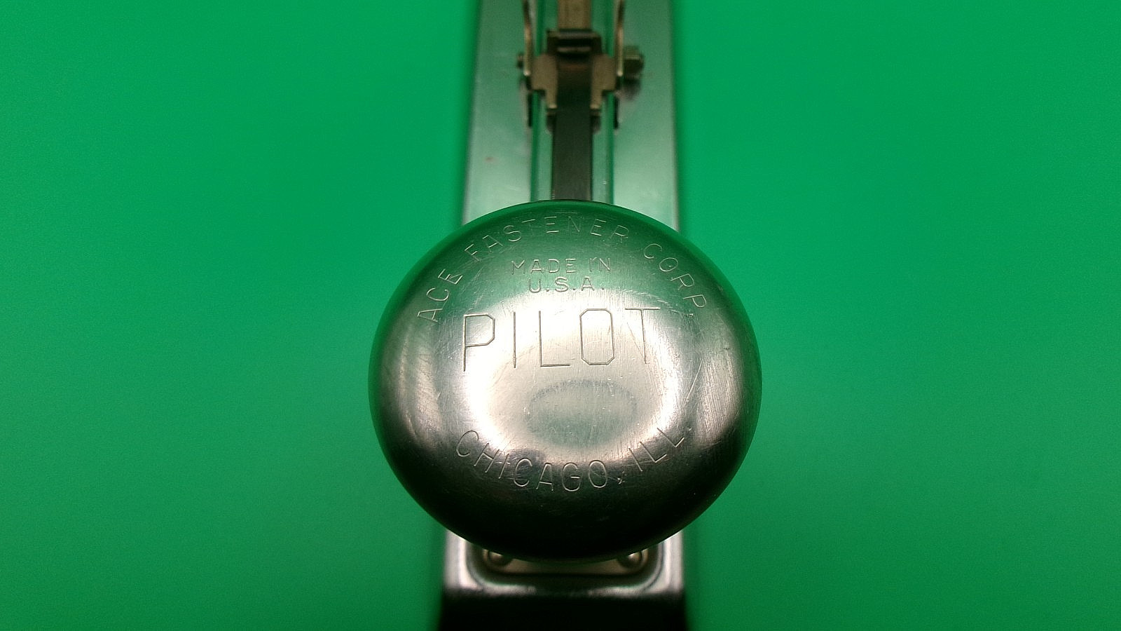 Vintage Pilot Stapler Model No. 402 Ace Fastener Corp. Chicago USA – Works! EUC