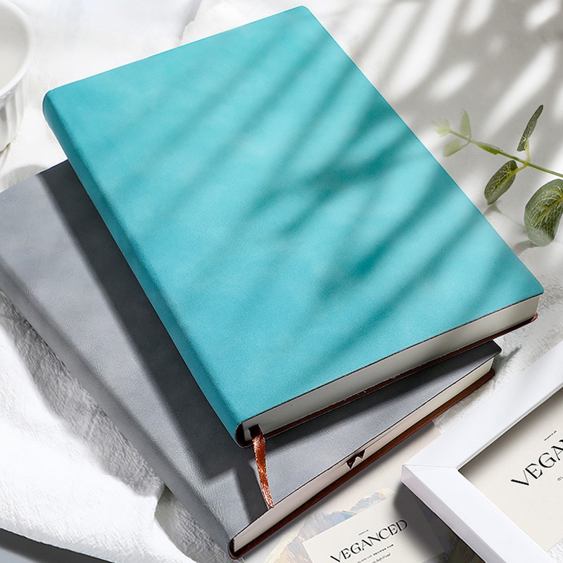 Thick PU Leather 360 Pages Journal A5 Notebook Lined Paper Writing Vintage Diary