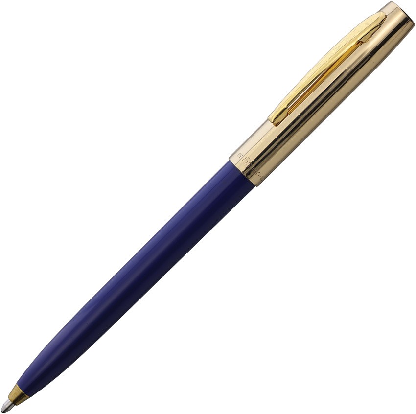 Fisher Space Pen Cap-O-Matic Space Blue & Gold 5.25″ Writing Pen 003222