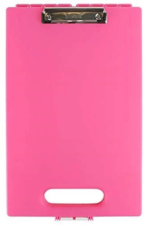 Dexas Clipcase Storage Clipboard with Handle, Black Assorted Colors