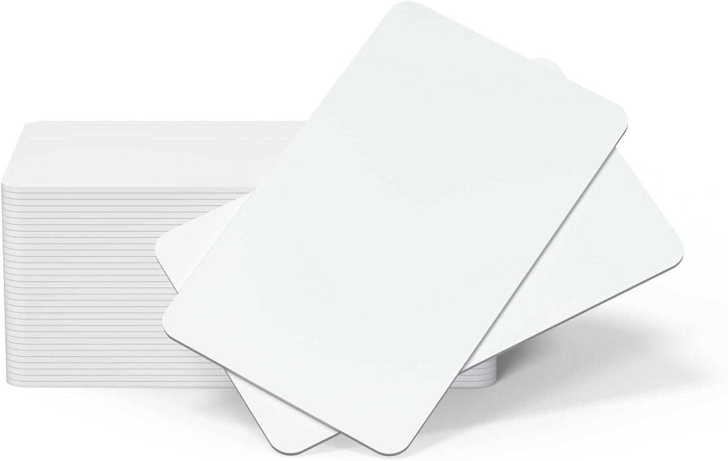 20 Pcs Blank PVC Cards CR80 30 Mil Graphic Quality White Plastic Cards Premium B
