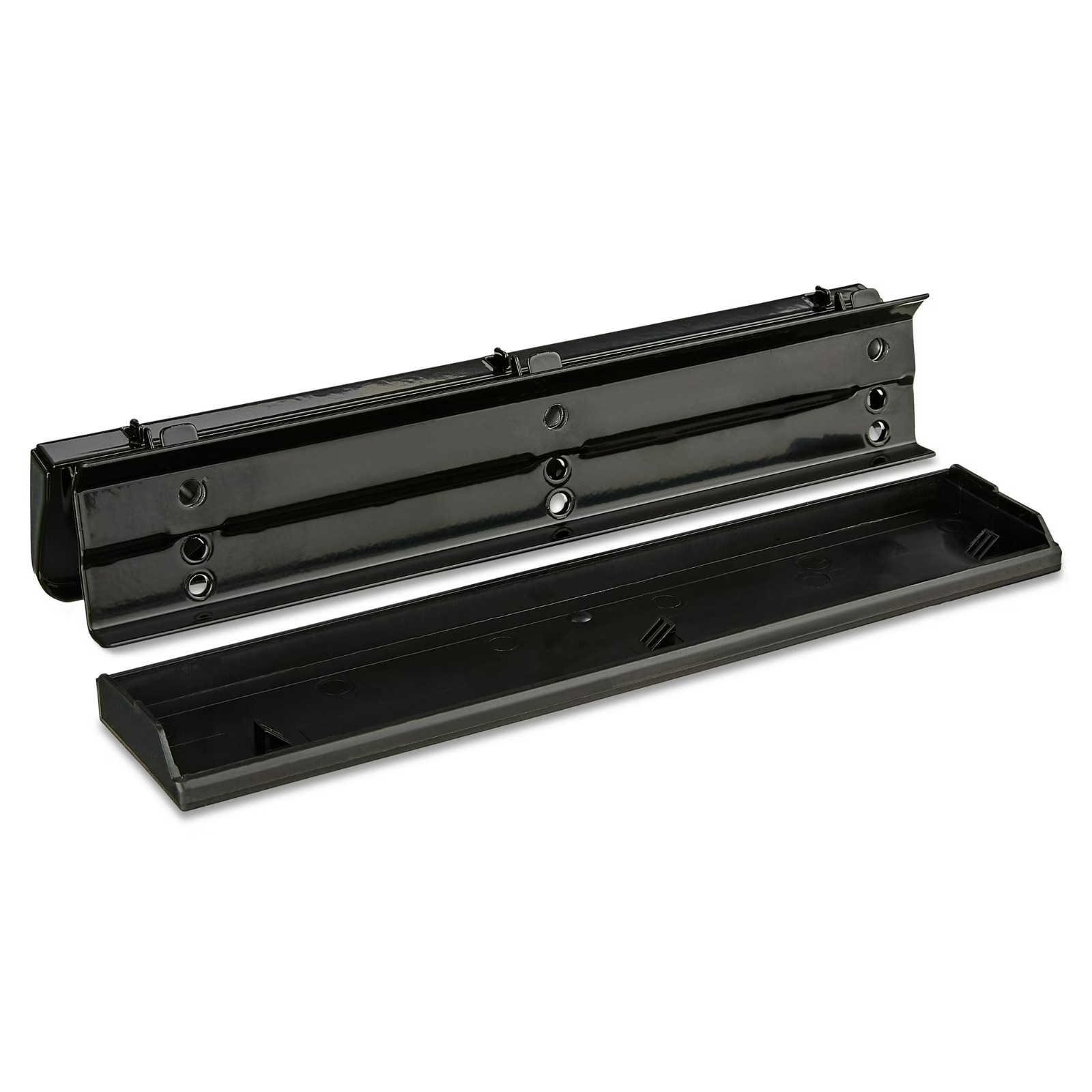 Pen+Gear 3-Hole Punch, 12 Sheet Capacity, Black