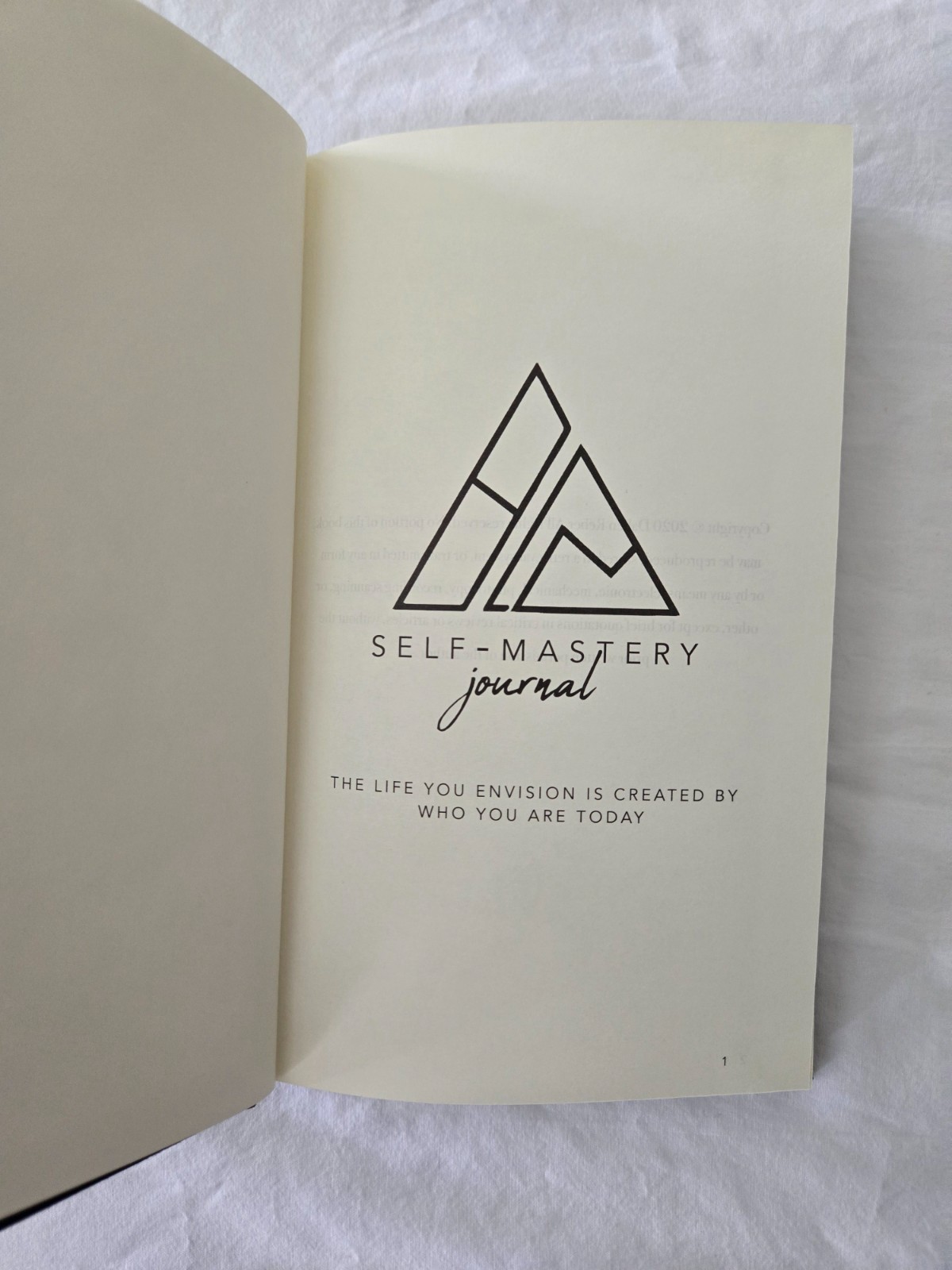 Intentions Journal – Black Cover, Daily Check-Ins (See Description)