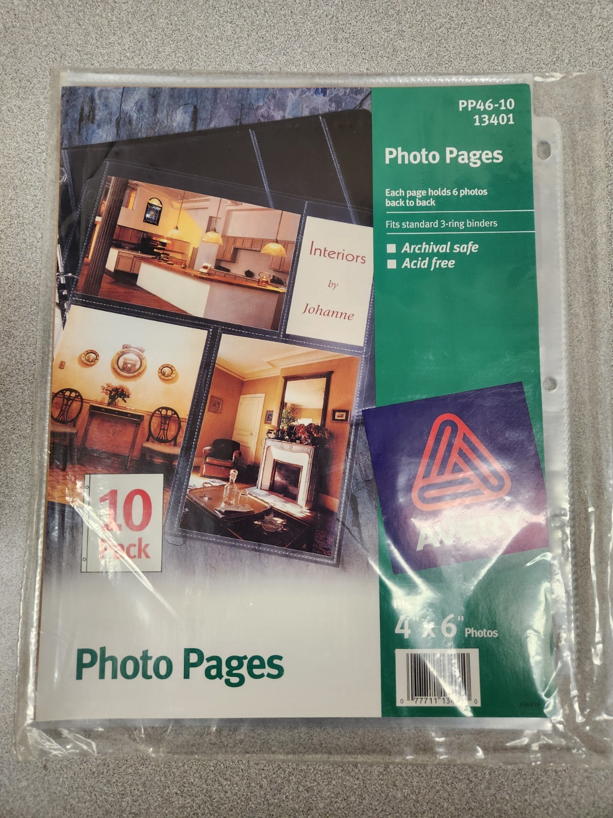 Avery Mixed Format Photo Pages, Acid Free, Pack of 10 (13401)