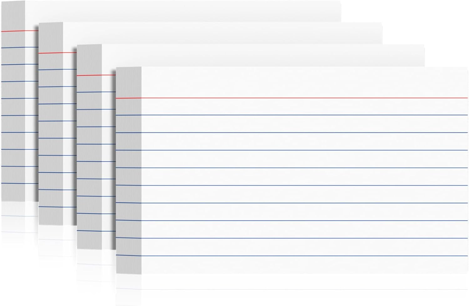 Index Cards 3×5 Inch 200 Count Ruled White Index Cards Flash Cards College Ruled