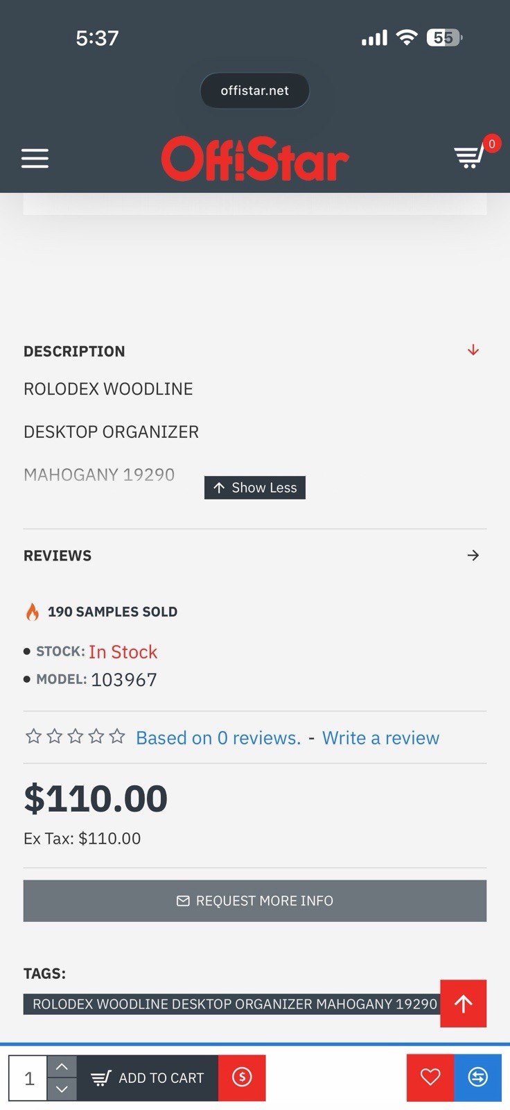Rolodex Woodline Desktop Organizer pine colored Wood, Model Woodline, MPN 19290