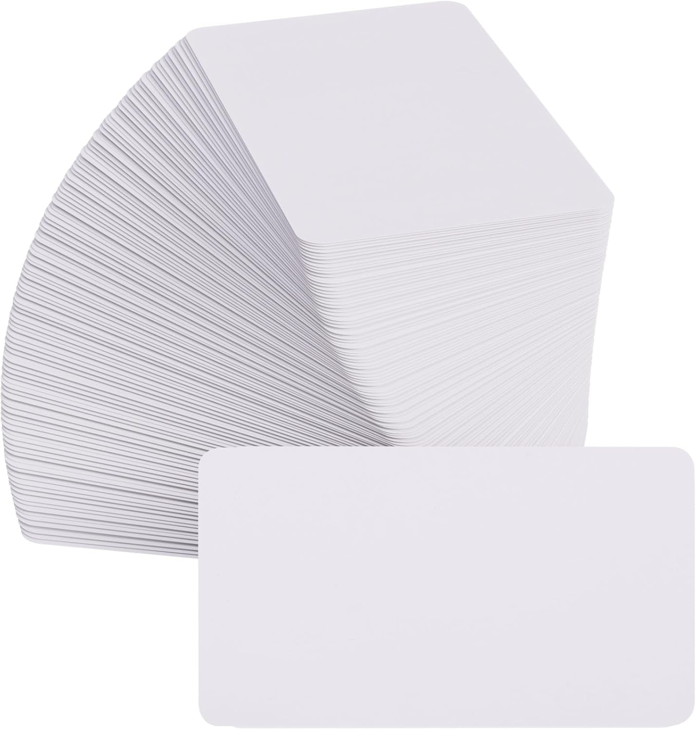 Maxgear 100Pcs Blank Business Cards, 3.5″ X 2″ Kraft Paper Note Card, Thank You