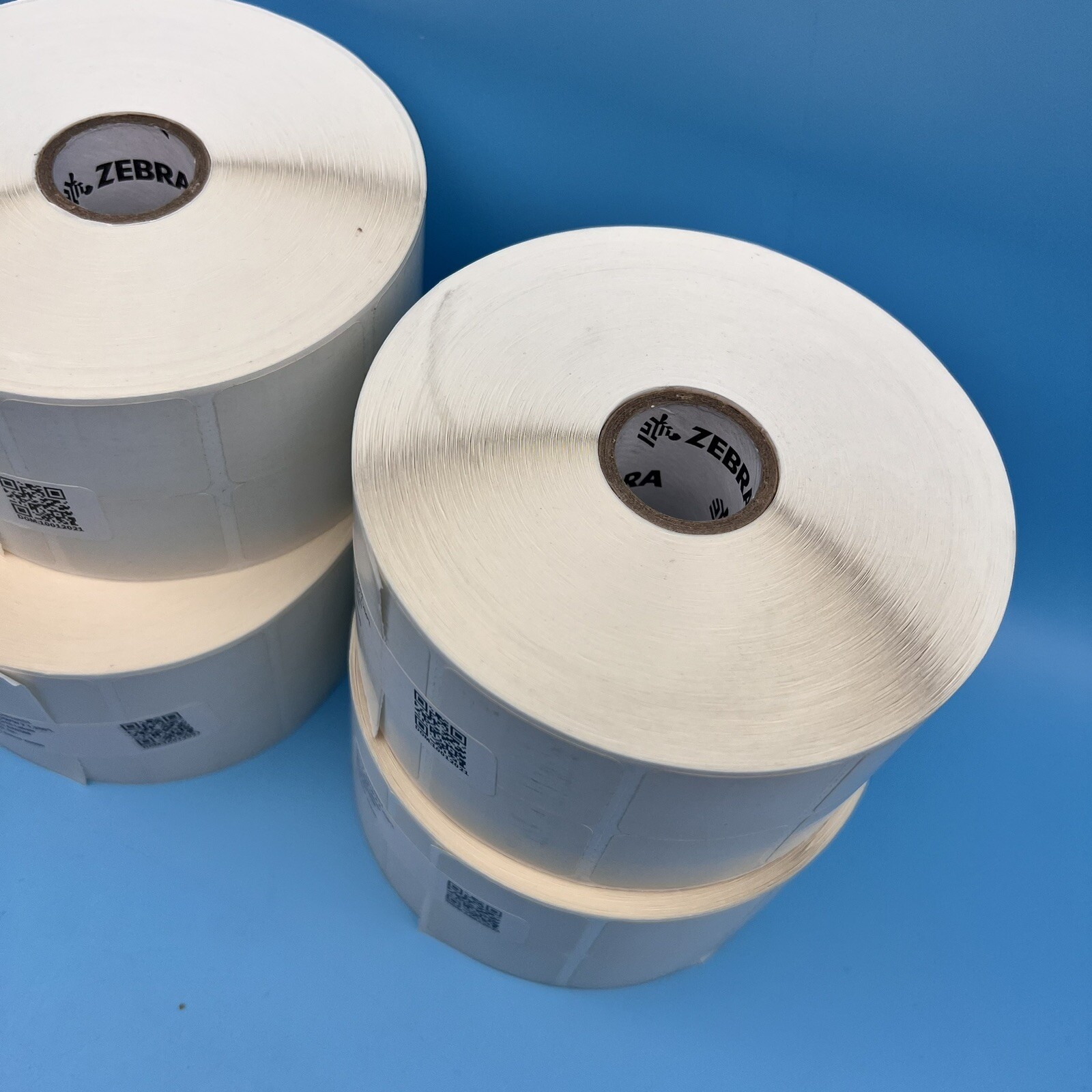 Zebra Z-Select 4000D Labels (2.25″x1.25″) 1910 per roll 6 rolls OEM 10010051