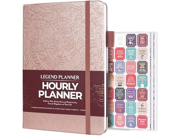 Legend Planner Hourly Schedule Planner & Organizer