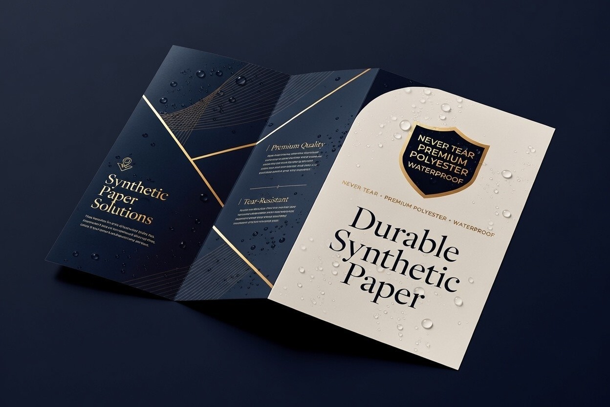 10mil Premium Polyester Synthetic Paper 12×18 Sheets 30 Pack – Waterproof