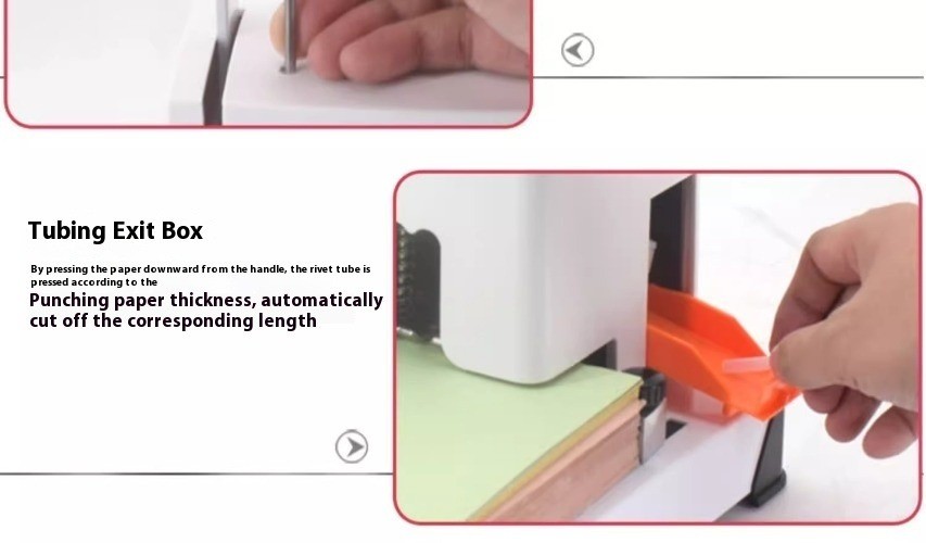 CD-310 Binding Machine for Financial Accounting Documents and Voucher Ledgers