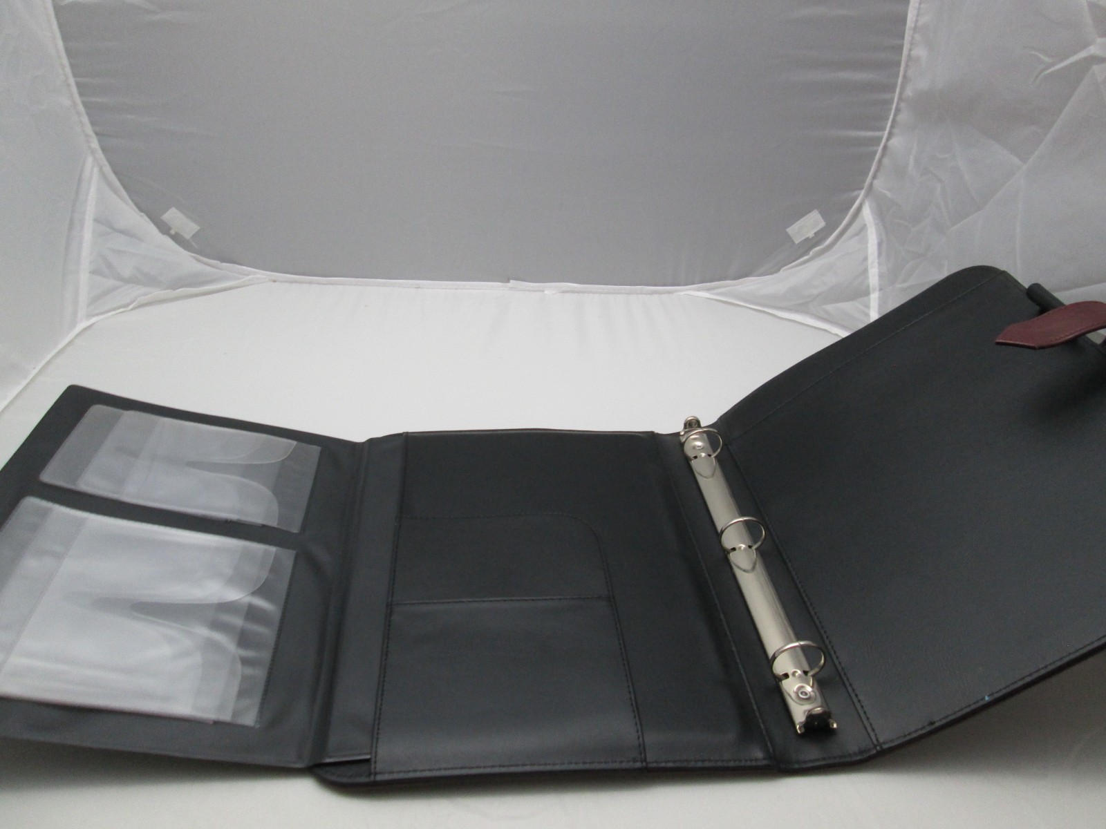 Portfolio 3 Ring Binder Folder Organizer Notepad 8.5″x11″ Pad Folio W/Calculator