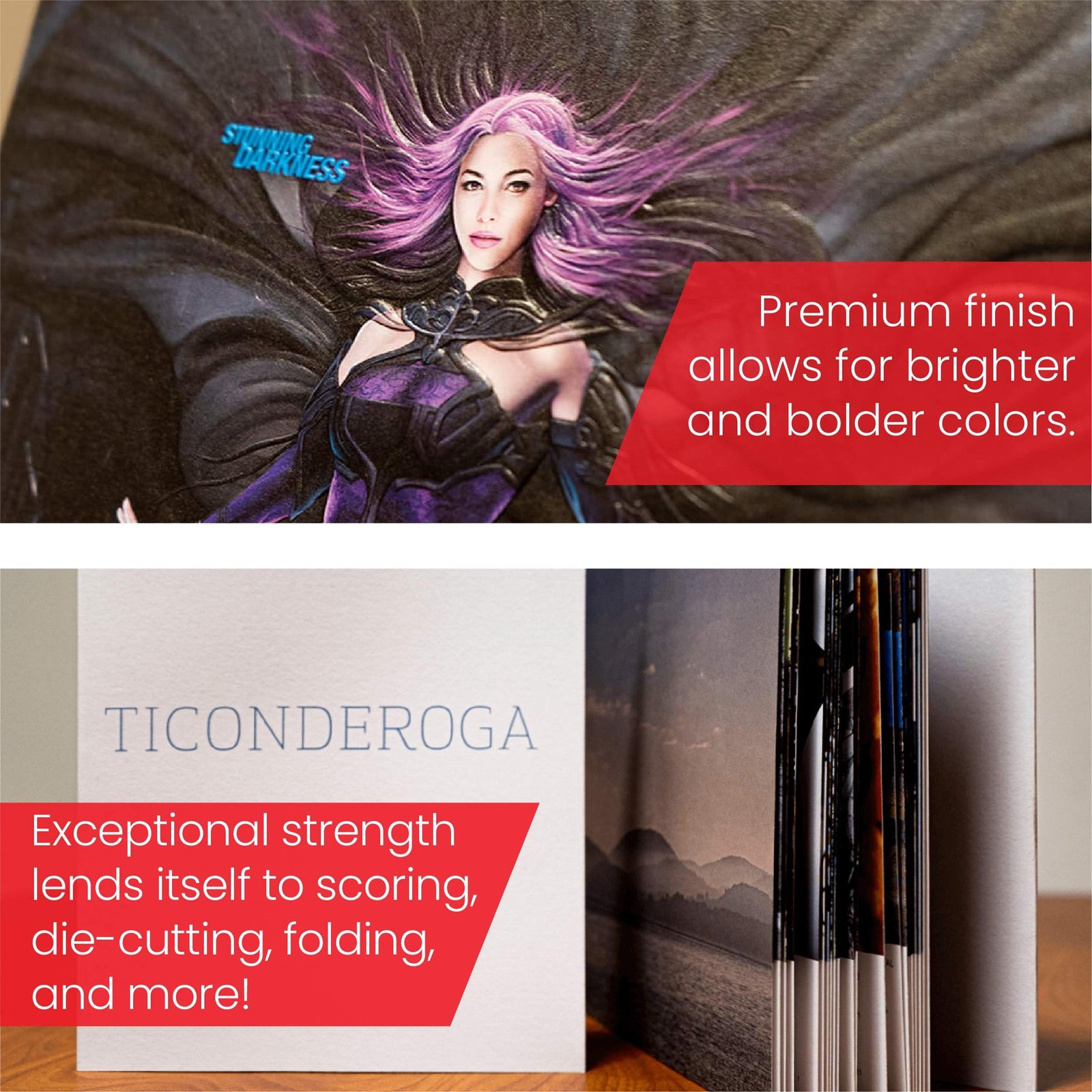 Accent Opaque Colored 8.5” x 11” Cardstock Paper, 65lb, 176gsm, 10 Reams