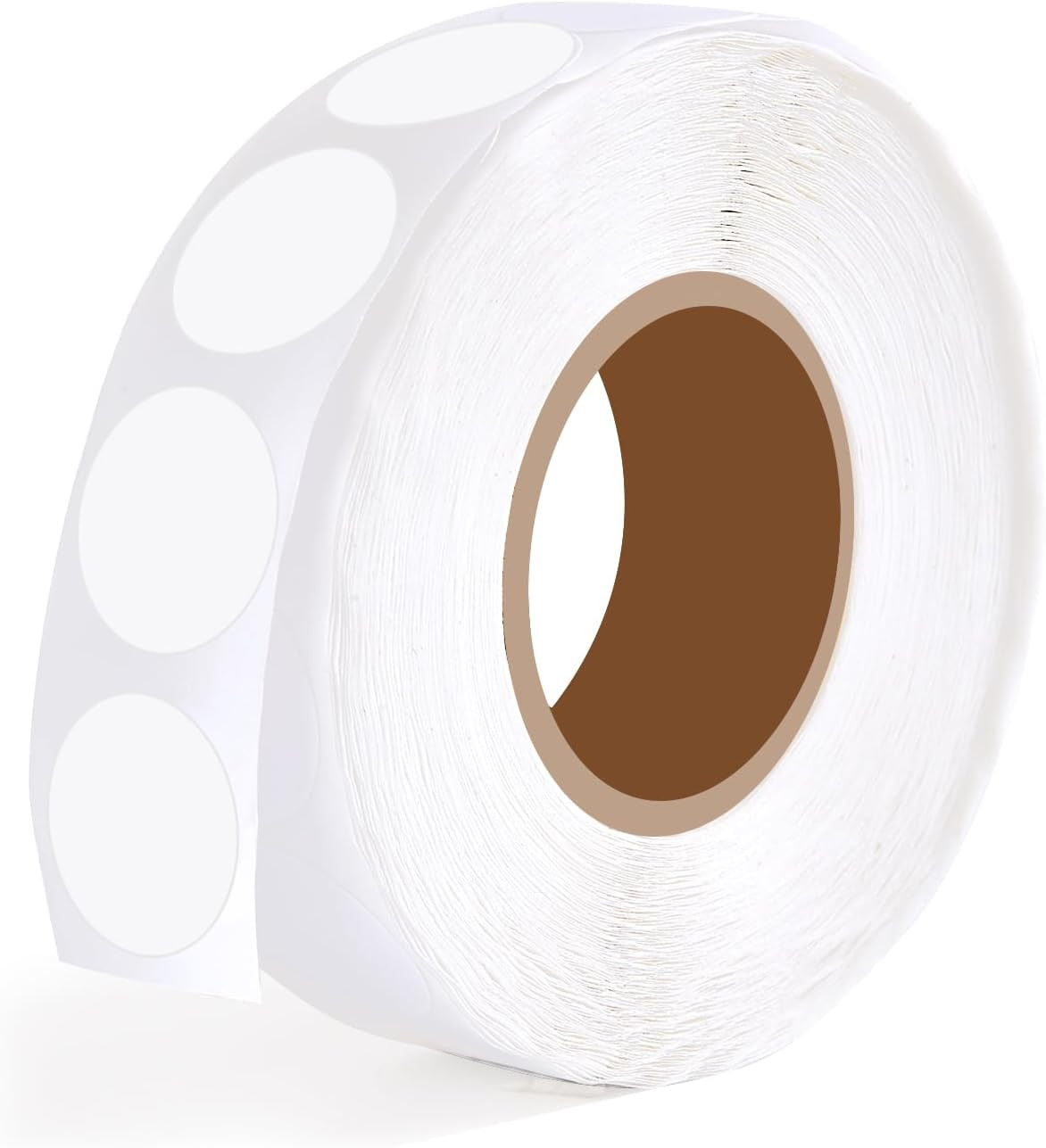 1000 PCS Dot Stickers 1/2 Inch Circle Small round Coding Labels, Blank White Col