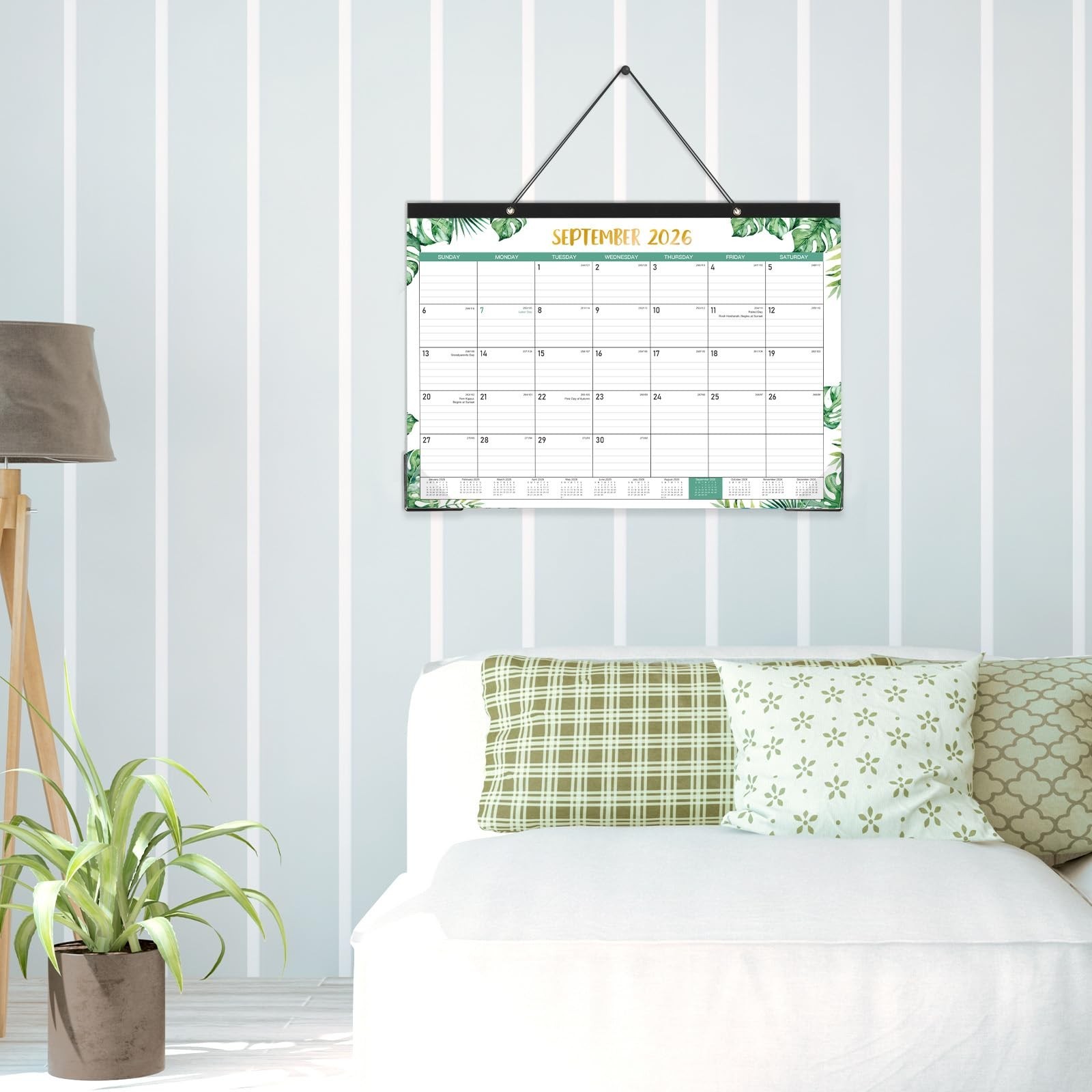 2026 Desk Calendar, 12 Months Calendar from January 2026 to December 2026, 17…