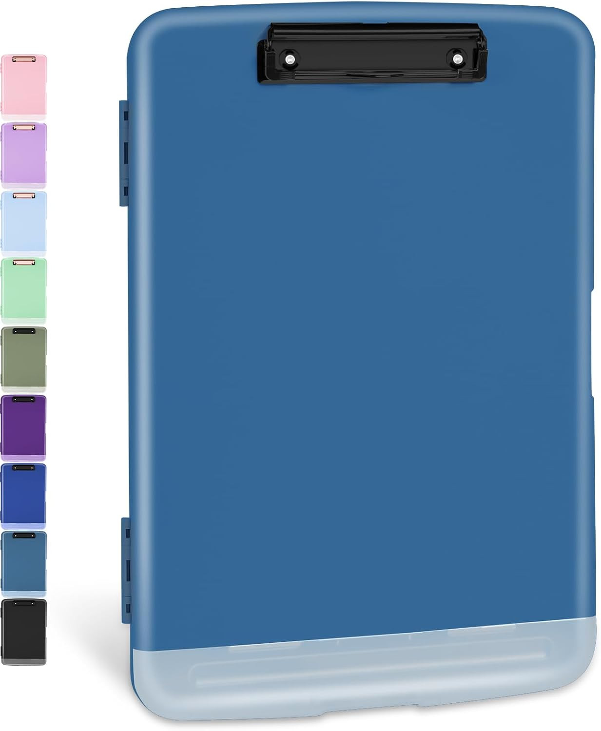 Clipboards with Storage, High Capacity Clip Boards 8.5×11 with Pen Holder, Heavy
