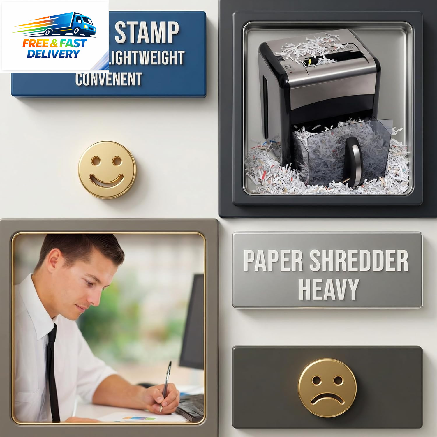 2 Pack Identity Protection Roller Stamp Identity Theft, Confidential, Privacy Ro