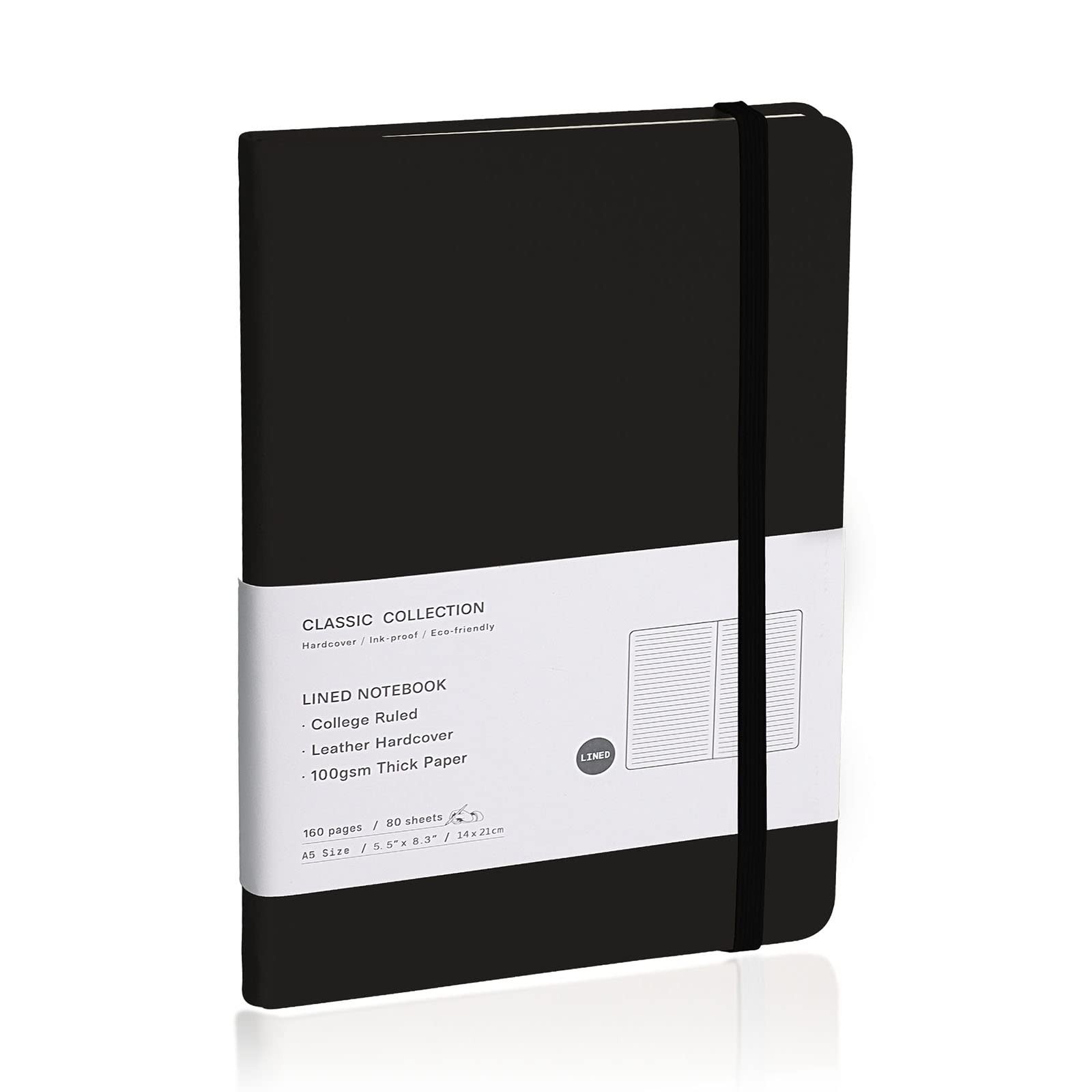 Lined Journal Notebook Hardcover Notebook for Men & Women Journals for Writing