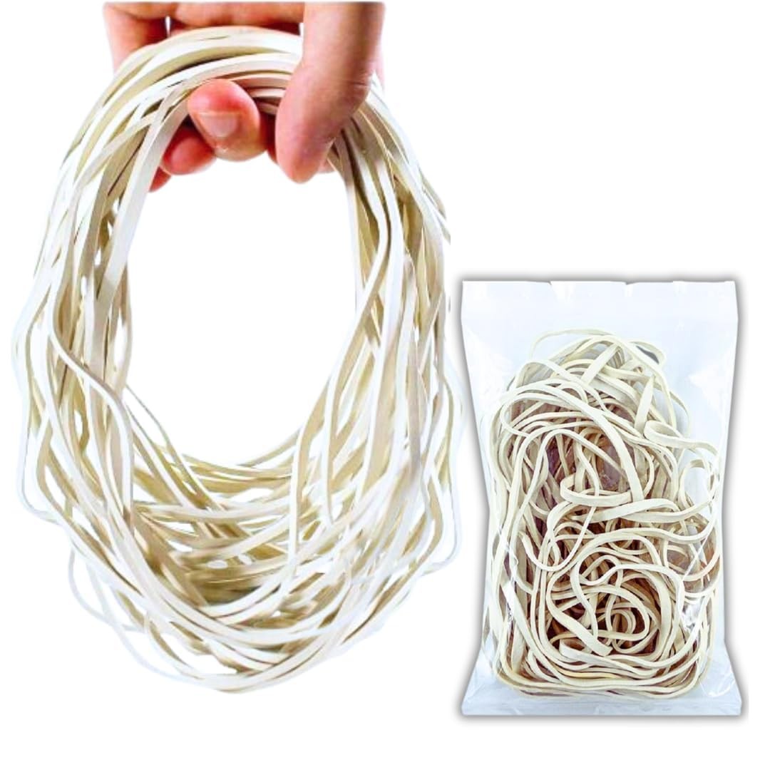 Extra Large 8-Inch Big Postal Rubber Bands | Heavy-Duty Biodegradable Elastic…