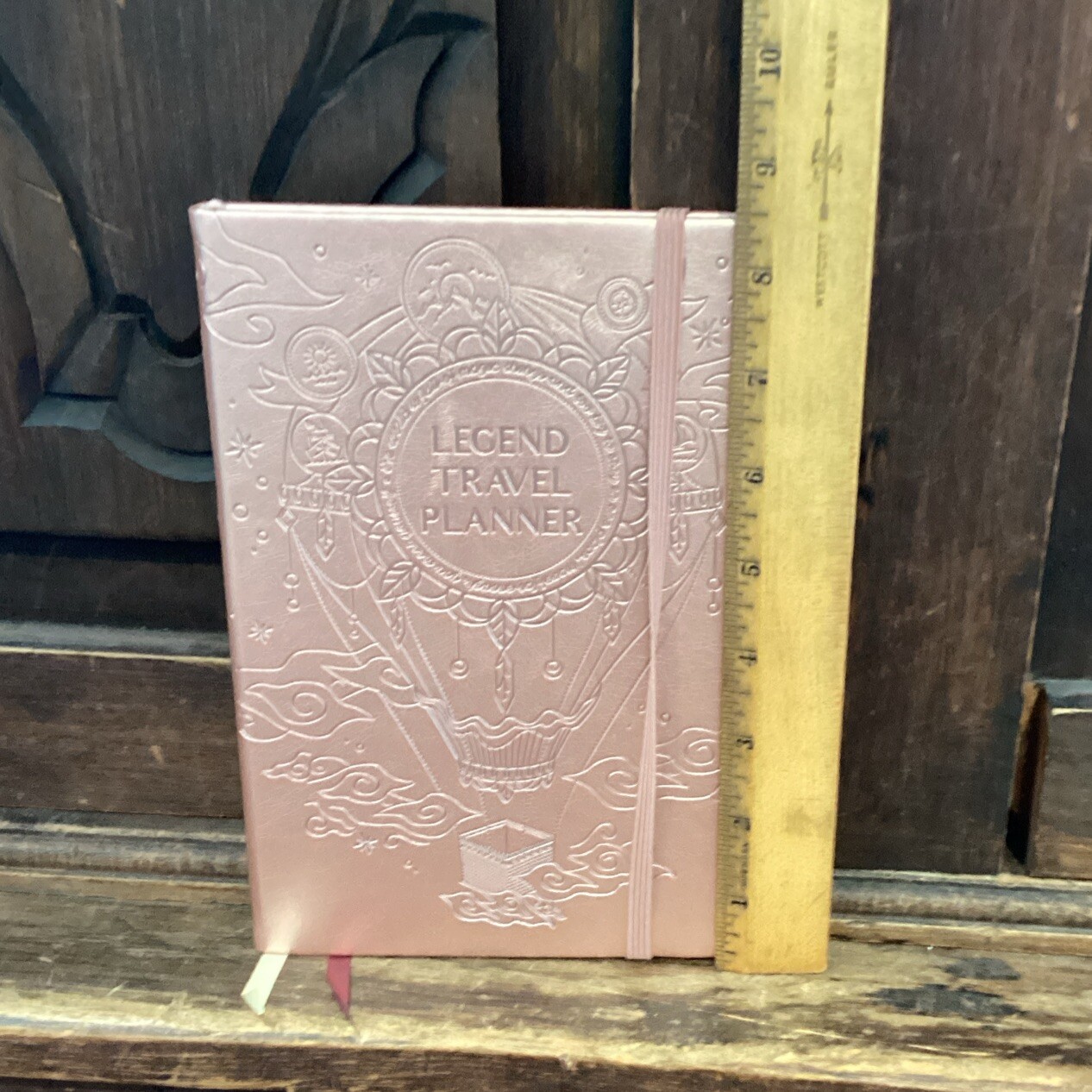 Legend Travel Planner Vacation Itinerary Organizer Journal Pink