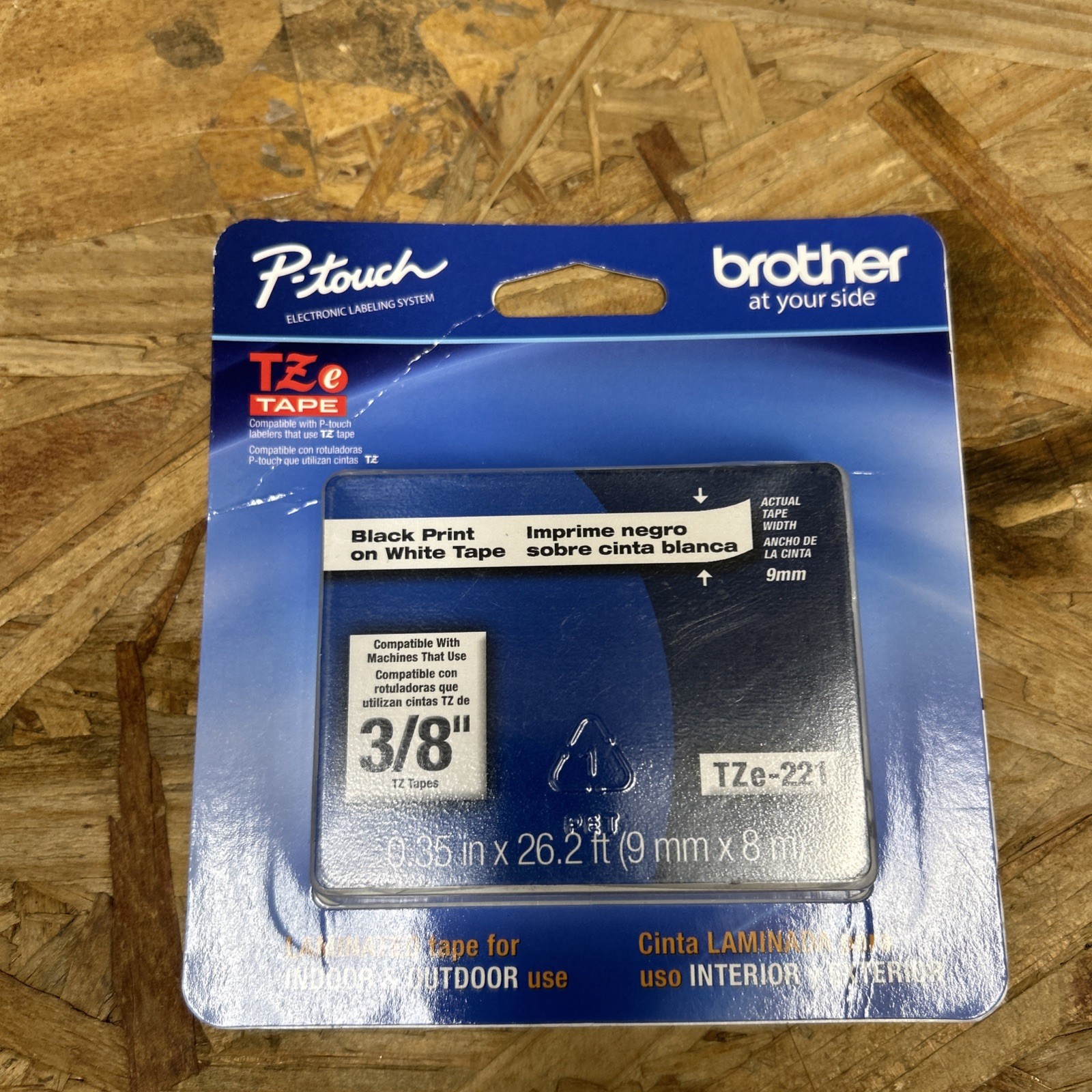 Lot Of 10 Genuine Brother TZe221 TZE221 TZ221 P-Touch Label Tape PTouch
