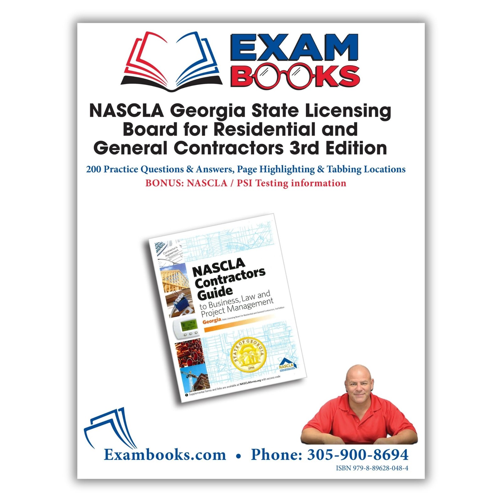 200 Practice Questions Answers NASCLA Georgia Residential General Contactor 3rd