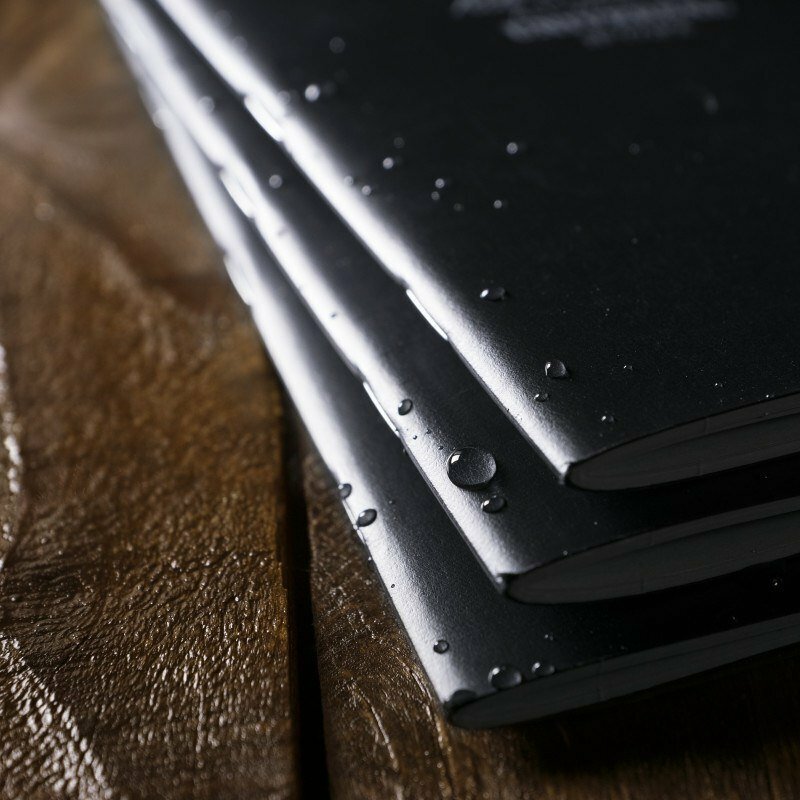 Rite In The Rain Mini Stapled Notebook 3 Pack Black Field-Flex Cover Universal