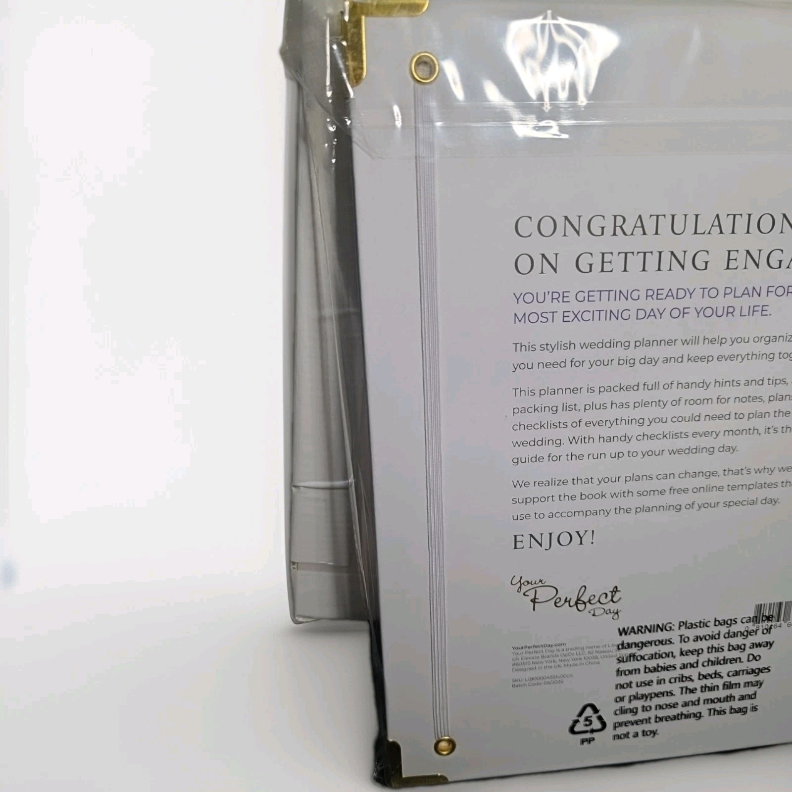 Your Perfect Day Wedding Planner for Bride Wedding Planning Book Organizer New