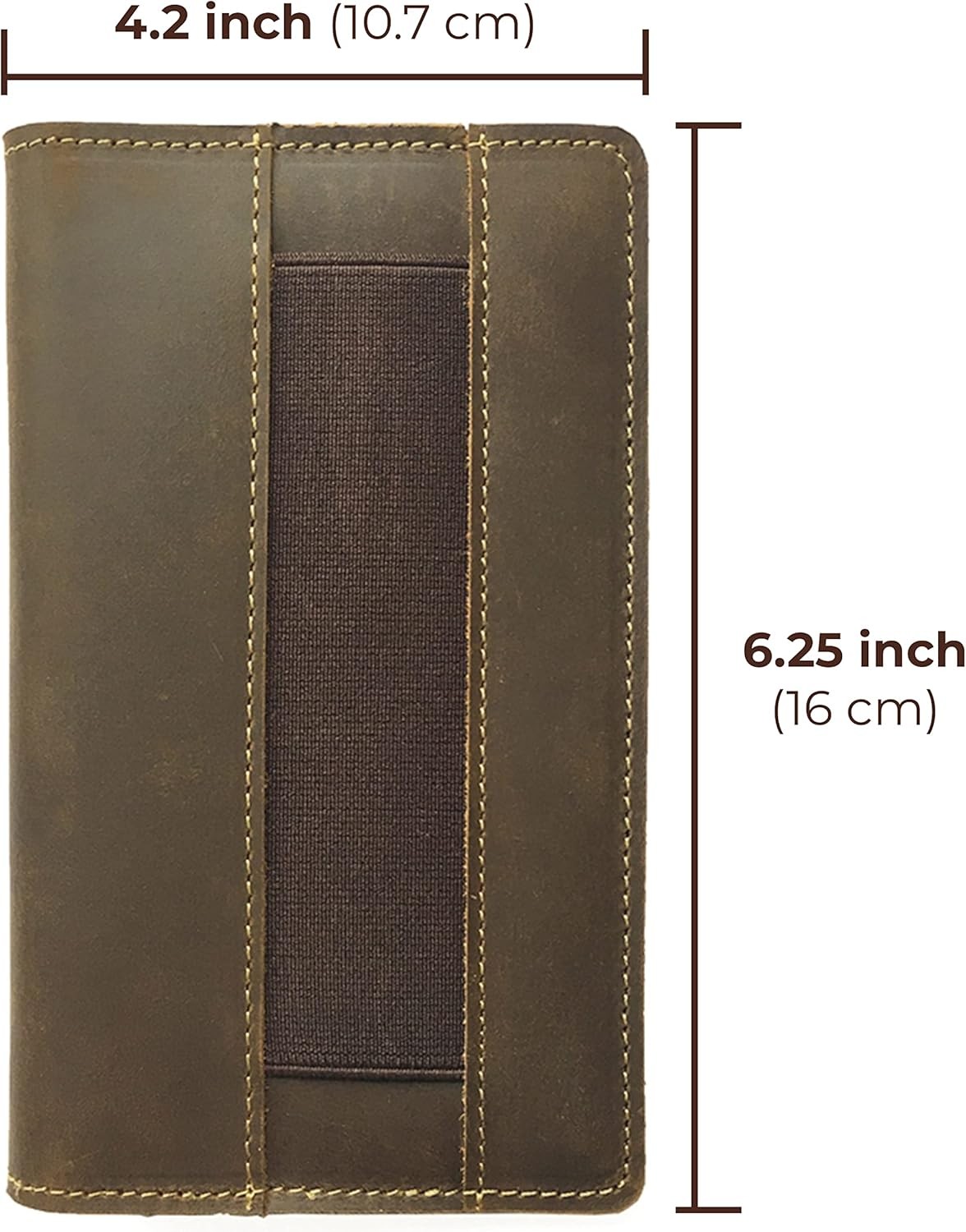 Sovereign Gear Leather Field Notes Cover for Moleskine 3.5×5.5in