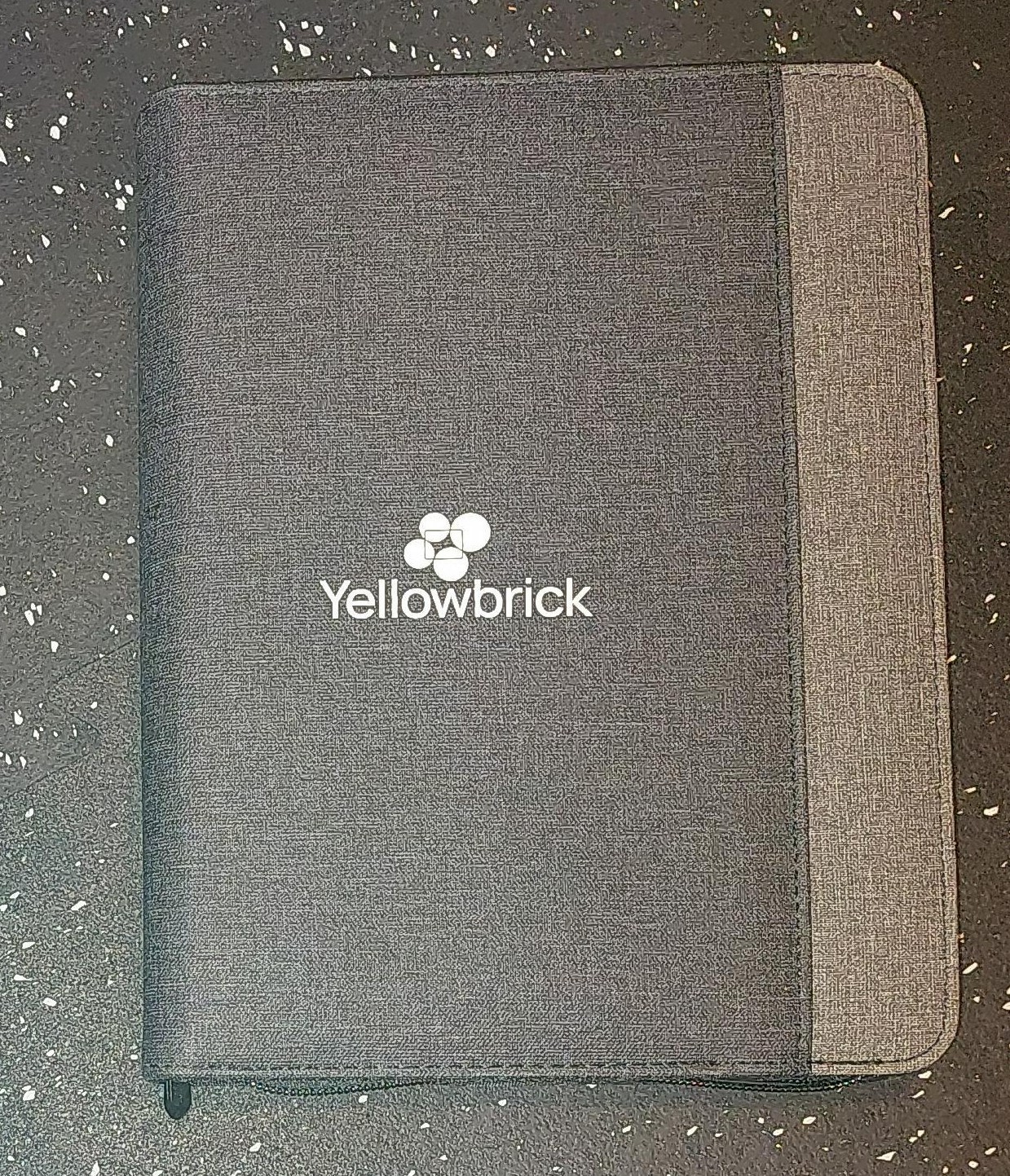 New Stockton 0911-03 Leed’s Wireless Charging Refillable Journal Folio Zip Book