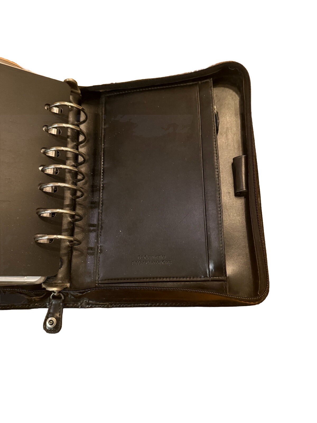 Franklin Covey Signature Napa Leather Zipper Binder – Classic Size. New Year.