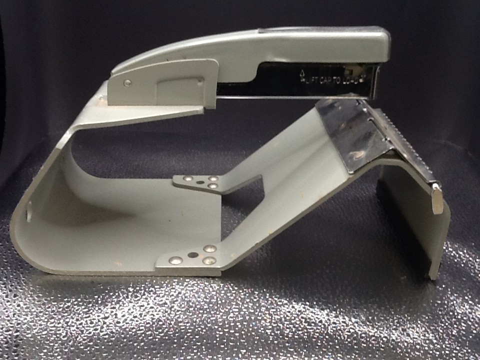 Vintage Swingline 615 Saddle Stapler Booklet Pamphlet Binding Stapler Gray