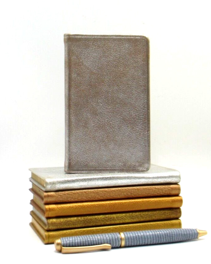 Personal Pocket Notebook Journal Softcover 3×5″ Lined Pages Graphic Image Silver