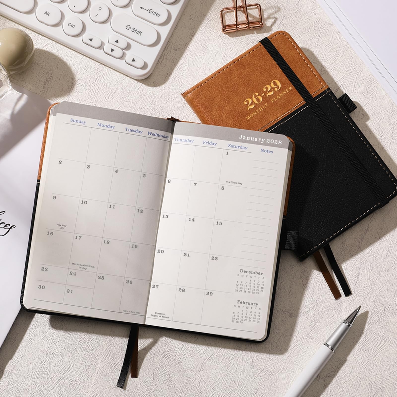 2026-2029 Pocket Calendar/Planner – 3 Year Monthly Pocket Calendar 2026-2029,…