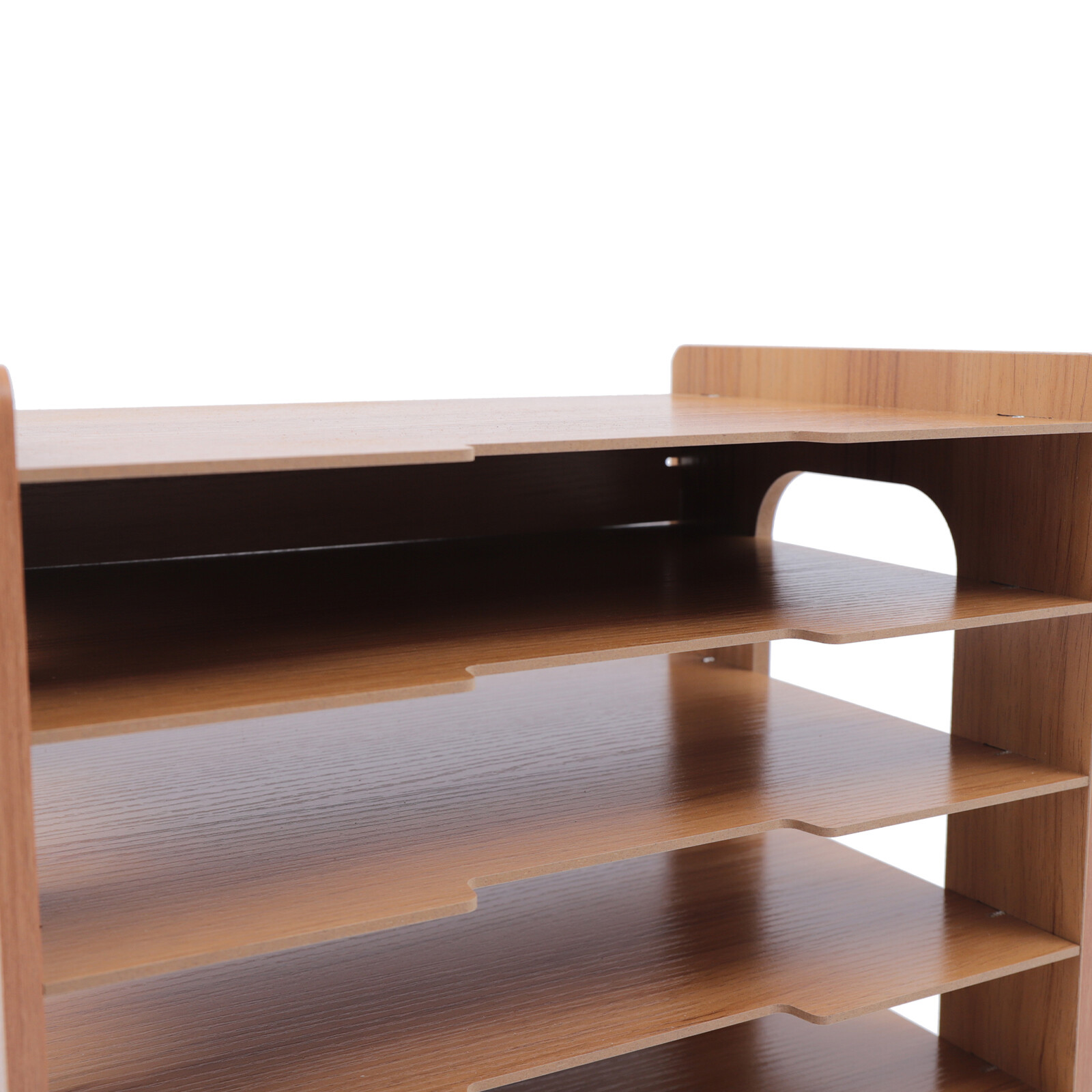 Desktop Organizer Paper File Holder For Home & Office Document Storage Rack