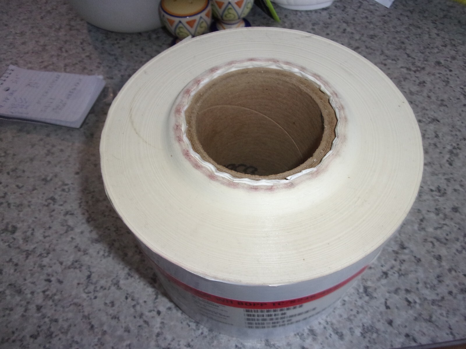 FASSON 75607 2.6 Mil White TC BOPP/S246/40#SCK polypropylene film