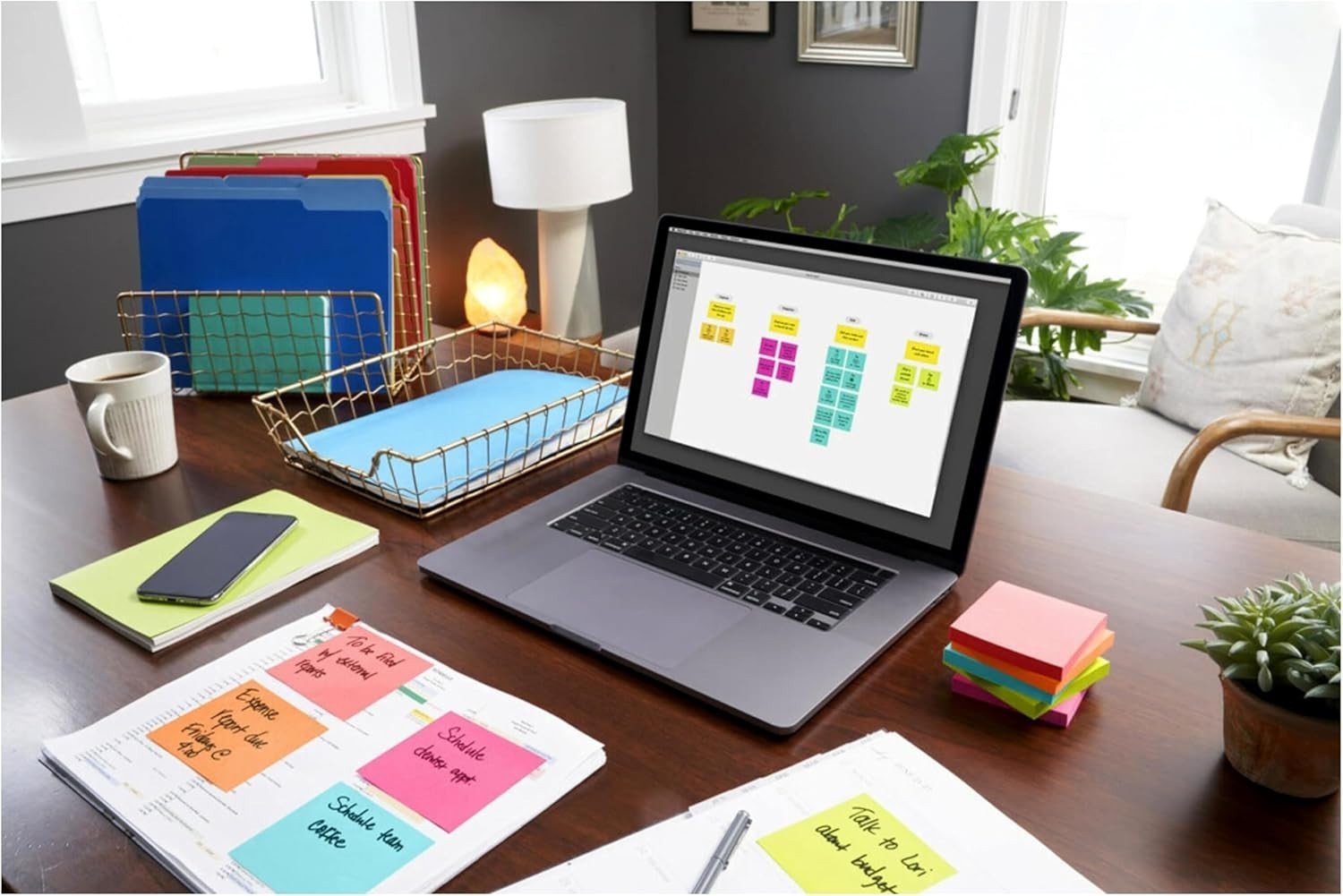 Mini Notes, 1 3/8 in. x 1 7/8 in., 24 Sticky Notes Pads, 100 Sheets per Pad, …