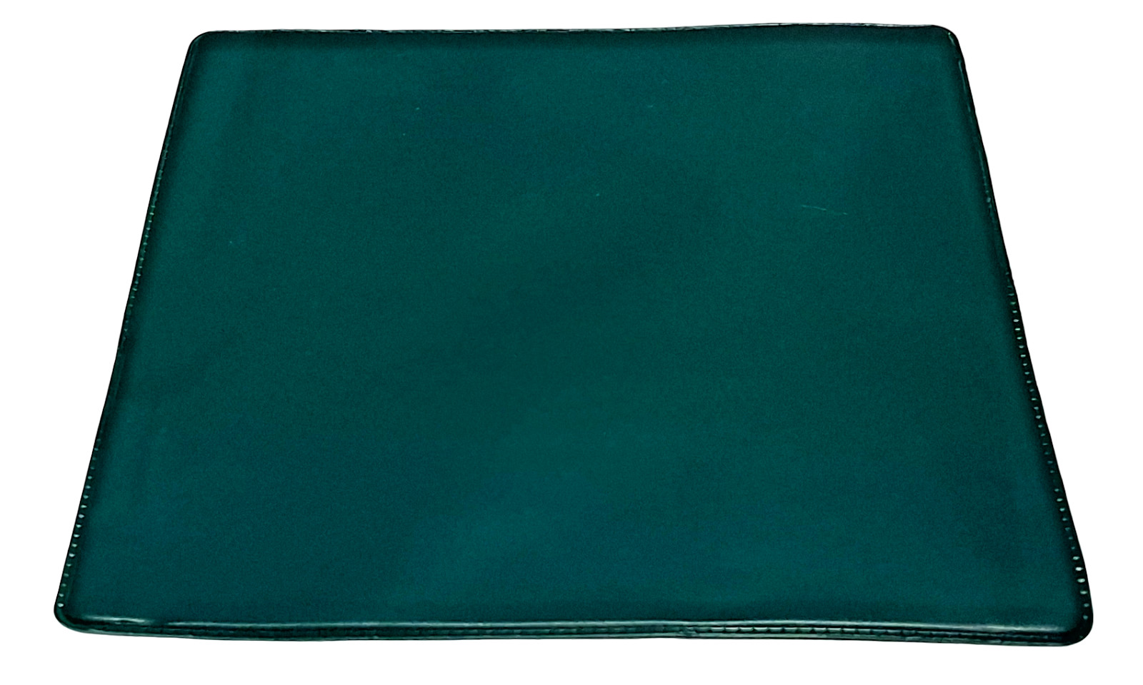 Forest Green Vinyl Checkbook Cover Standard Top Stub 6- 1/4″ x 3-3/8″ New