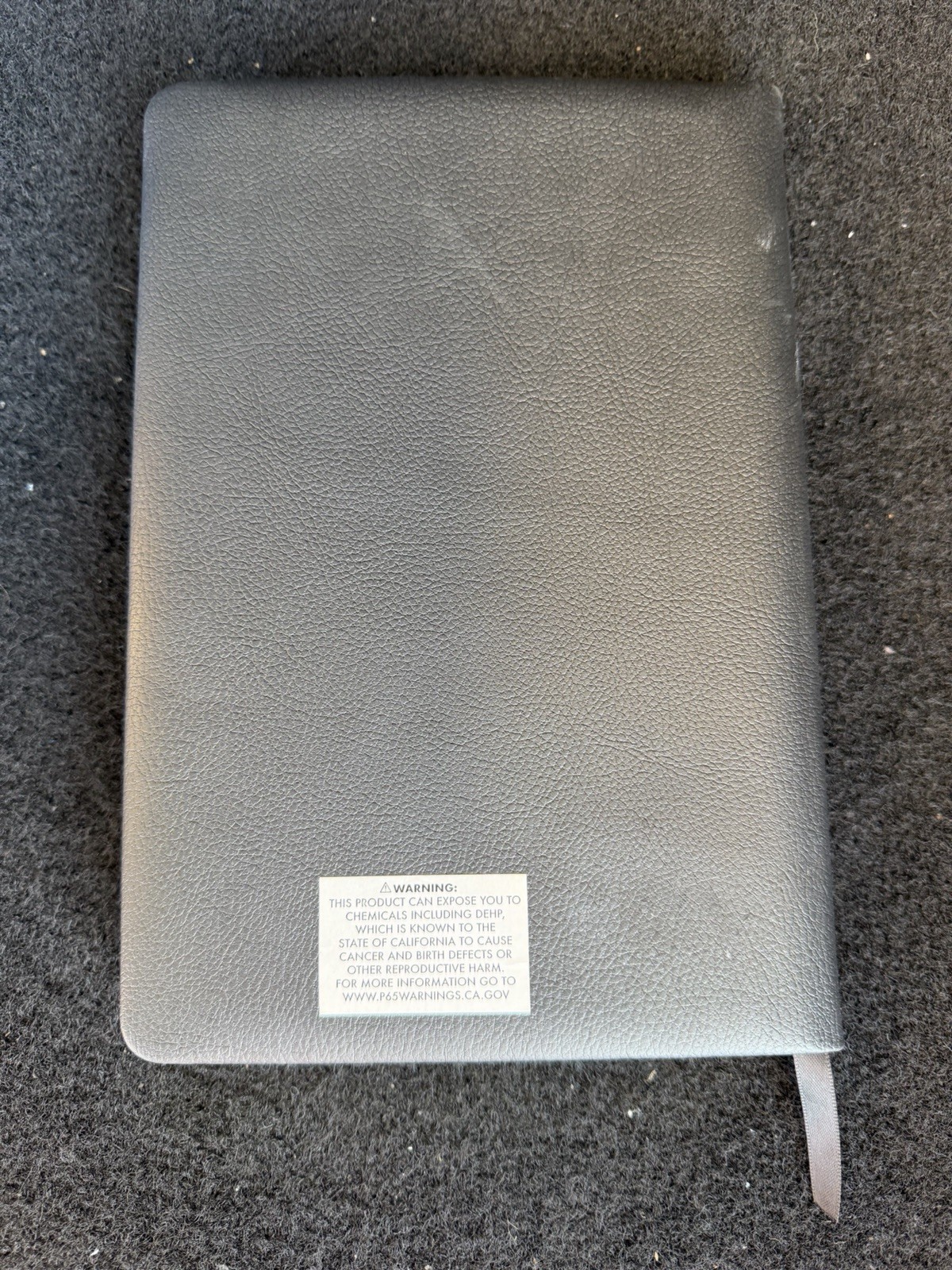Busy Bee Minimalist Faux Leather Lined Journal Black Gold Aesthetic Notebook