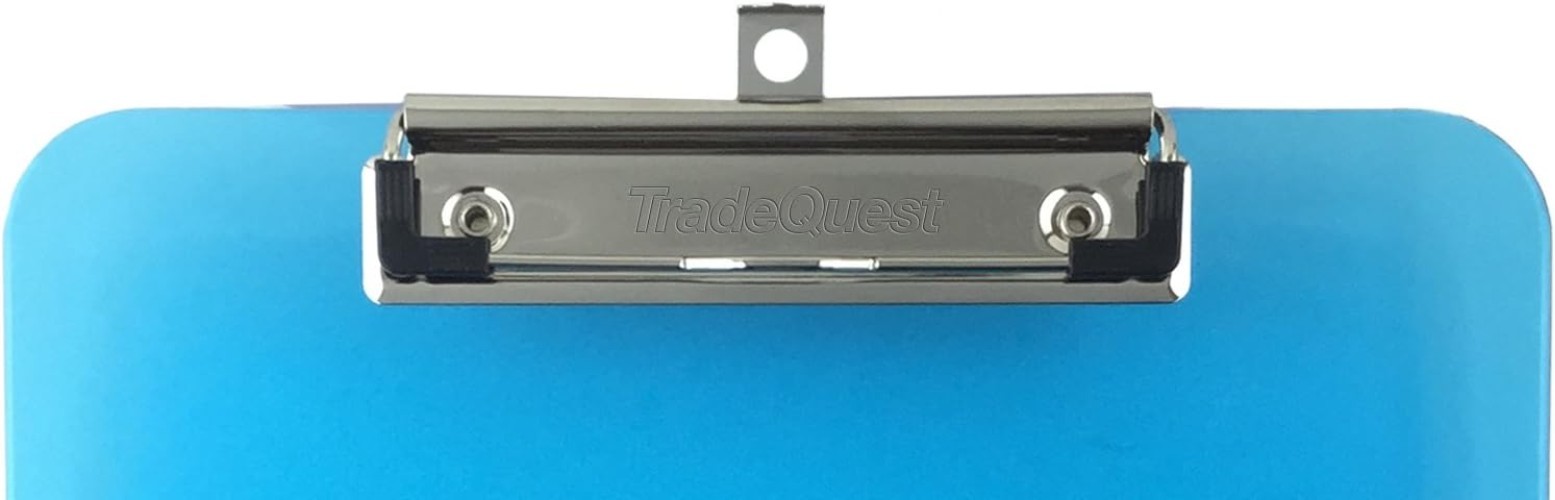 Transparent Blue Clipboard – Low Profile Clip