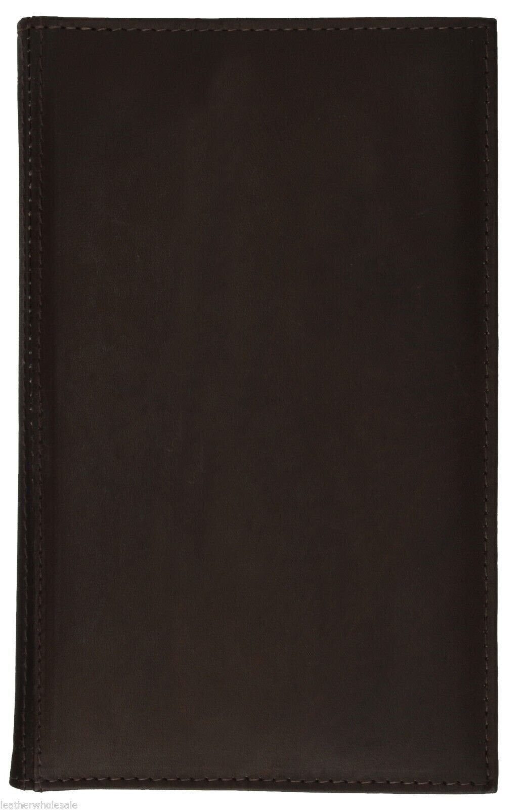 Leather 120 Cards Business Name ID Credit Card Holder Book Case Keeper Organizer