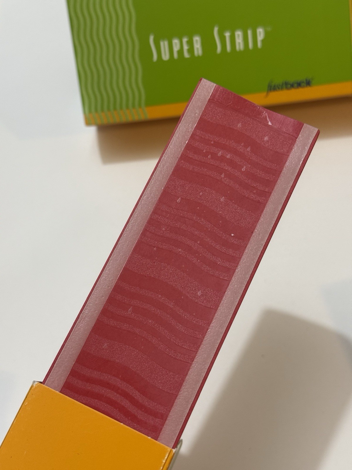 Lot of 3 – Powis Fastback 11″ Wide Ruby Red Comp Strip WA130 – 100 Per Box