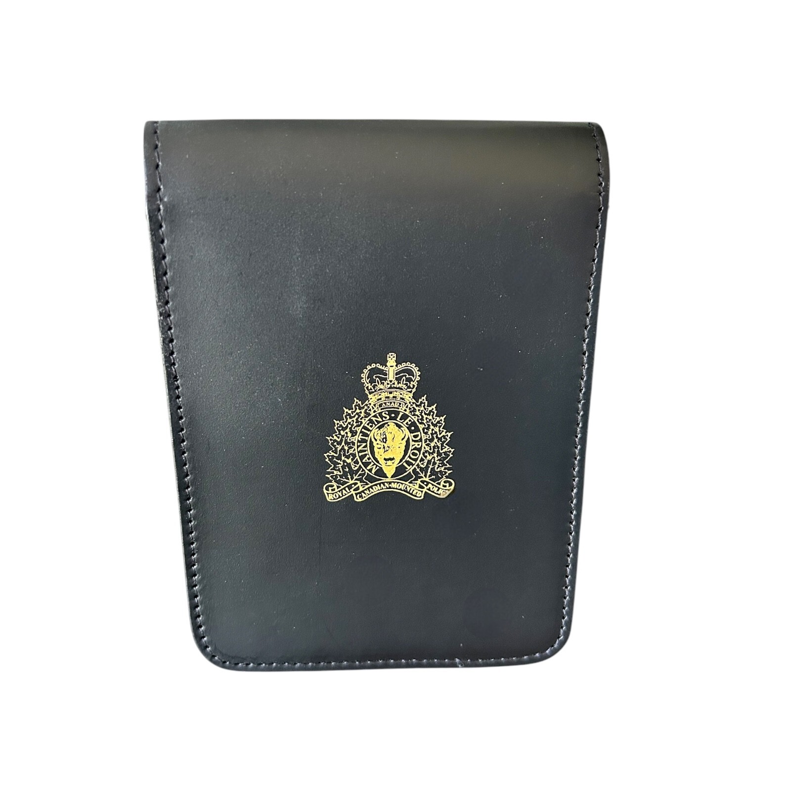 Perfect Fit RCMP Canada Mounted Police Leather Notebook Cover 3.5 X 5 TRIFORM