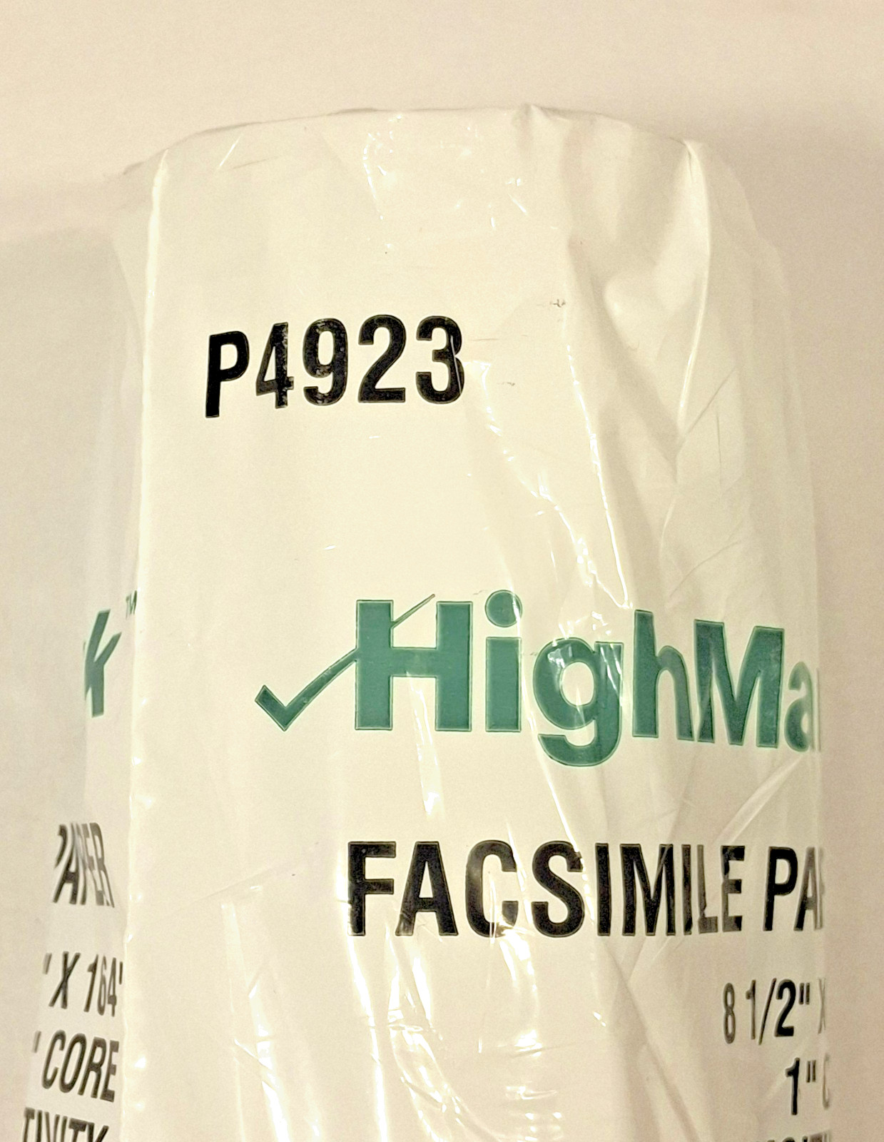 Lot Of 3 HighMark Facsimile Thermal Fax Paper Rolls P4923 8.5″ x 164′ NOS Faxes