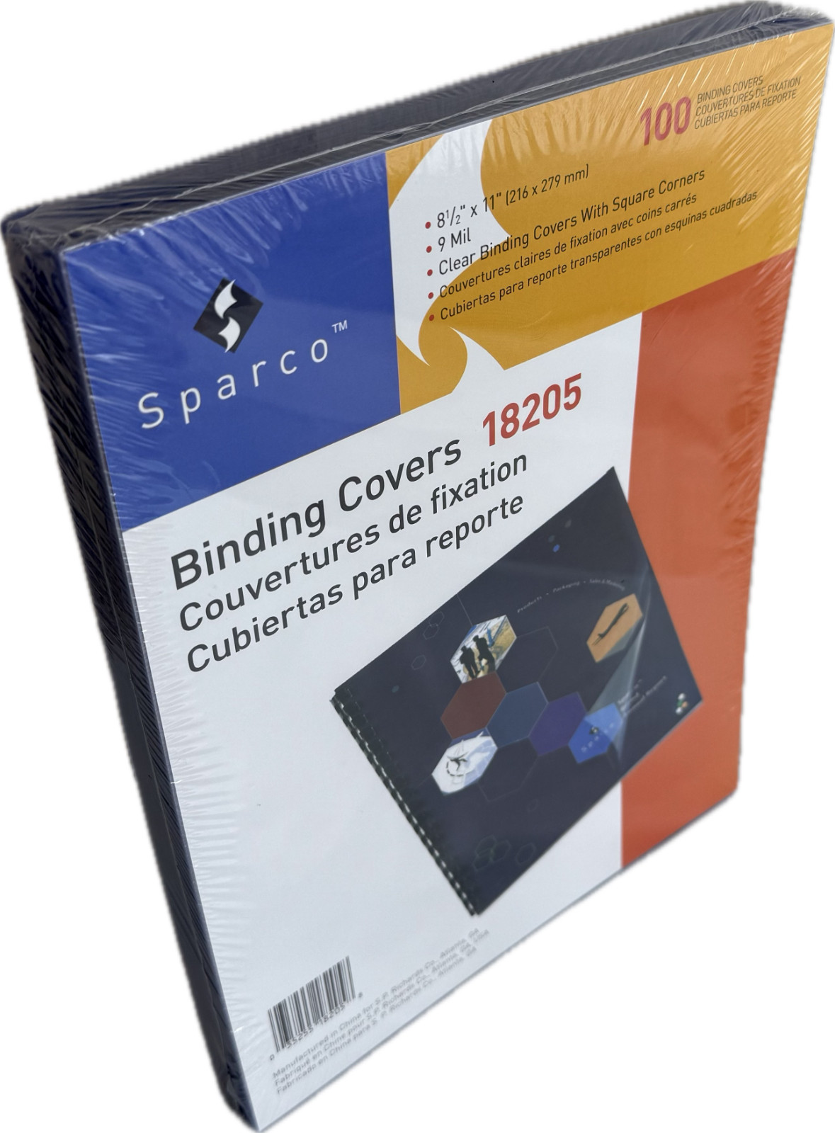 Sparco 100 Binding Covers 18205 8 1/2″ x 11″ (New/Unused)
