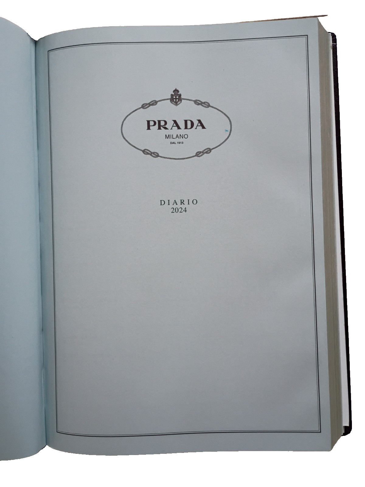 AUTHENTIC PRADA CALENDAR PLANNER BOOK YEAR 2024 NEW