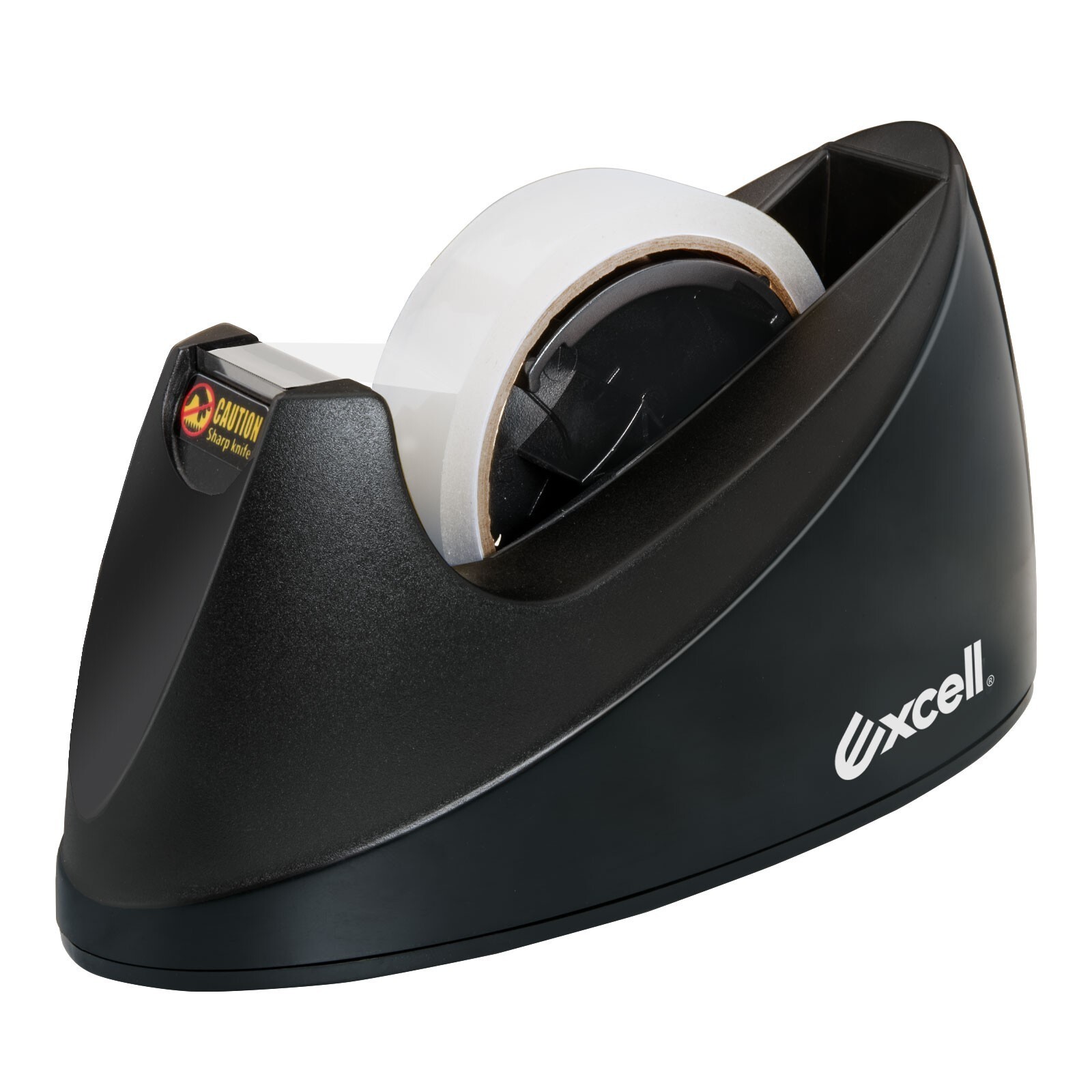 Excell Premium Dual-Core Tape Dispenser Weighted Base Fits 1″ & 3″ Cores No Tape